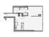 1 Bed 1 Bath Floor Plan 1n