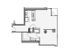 1 Bed 1 Bath Floor Plan 1q
