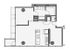 1 Bed 1 Bath + Den Floor Plan 1bd