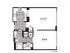 One bedroom, one bathroom, kitchen, living room, pantry , coat closet, walk in closet, laundry room, utility room and patio.