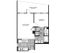 One bedroom, one bathroom, kitchen, living room, pantry , coat closet, walk in closet, laundry room, utility room and patio.