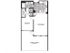 One bedroom, one bathroom, kitchen, living room, pantry , coat closet, walk in closet, laundry room, utility room and patio.
