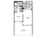 One bedroom, one bathroom, kitchen, living room, pantry , coat closet, walk in closet, laundry room, utility room and patio.