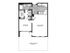 One bedroom, one bathroom, kitchen, living room, pantry , coat closet, walk in closet, laundry room, utility room and patio.