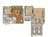 Two bedroom, two bathroom townhome pantry, coat closet, living room, dining room, two walk in closets, linen closet and patio and laundry room