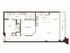 One bedroom, one bathroom, kitchen, living room, pantry , coat closet, walk in closet, laundry room, utility room, one study, and patio.