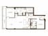 Two bedroom, two bathroom, terrace, living room, dining room, kitchen, two walk in closet, laundry room, utility closet, coat closet, and pantry. 1406 square feet B2 floor plan.
