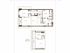 Two bedroom, two bathroom, terrace, living room, dining room, kitchen, two walk in closet, laundry room, utility closet, coat closet, and pantry. 1537 square feet B4 floor plan.