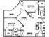 Escalante Apartment Homes, B2 Floor Plan