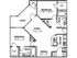 Escalante Apartment Homes, B1 Floor Plan