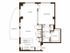 One bedroom, one bathroom, kitchen, living room, pantry , coat closet, walk in closet, laundry room, utility room, and patio , 1123 Square feet.