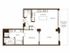 One bedroom, one bathroom, kitchen, living room, pantry , coat closet, walk in closet, laundry room, utility room