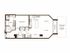 One bedroom, one bathroom, kitchen, living room, pantry , coat closet, walk in closet, laundry room, utility room, and one study.