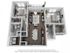 Silverton 2 Bedroom & 2 Bathroom Floor Plan At San Mateo Crossing Apartments
