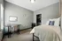 Spacious bedroom and desk