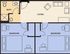 Executive Two Bedroom Floor Plan