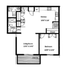 CA3 | 1x1 | 894 sq ft