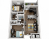 New Yorker 2x2 Floor Plan