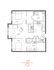 The 2 bedroom 2 bathroom floorplan is 904 sq. ft.