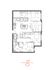 The 3 bedroom 3 bathroom floorplan is 1226 sq. ft.