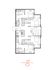 The 4 bedroom 4 bathroom floorplan is 1485 sq. ft.