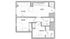 The 2 bedroom, 2 bathroom plus floorplan is 763 sq. ft.