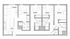 The 4 bedroom, 4 bathroom deluxe floorplan is 1257 sq. ft.