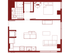 1 bed, 1 bath floorplan is 687 sq. ft.