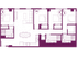 4 bed, 3 bath floorplan is 1,495 sq. ft.