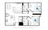 The 2 bedroom 2 bathroom plus floorplan is 1029 sq. ft.