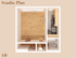 The studio plus floorplan is 458 sq. ft.