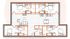 The 4 bedroom 4 bathroom classic floorplan is 1699 sq. ft.