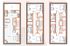 The 4 bedroom 4 bathroom townhome is 1862 sq. ft.