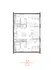 The 2 bedroom 2 bathroom classic floorplan is 895 sq. ft.