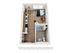 0x1 Bedroom Floor Plan - Stateside