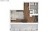 Efficient studio floor plan featuring a combined living area and kitchenette with a modern bathroom.