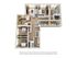 The 4 bedroom 3 bathroom plus floor plan is 1,584 sq. ft.