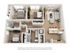 The 3 bedroom 2 bathroom plus floor plan is 1,146 sq.ft.