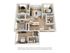 The 4 bedroom 3 bathroom classic floor plan is 1,480 sq. ft.
