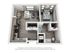 The 1 bedroom, 1 bathroom floorplan is 543 sq. ft.