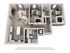 The 3 Bed, 2 Bath Loft is 1206 sq. ft.