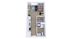 The studio plus floorplan ranges from 452 - 457 sq.
