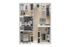 The 3 bedroom 2 bathroom classic floorplan is 1090 sq. ft.
