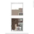 studio floorplan is 628 sq. ft.