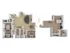 The 4 bed, 3 bath loft floorplan is 1456 sq. ft.