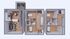 The 4 bedroom 4.5 bathroom townhome floorplan is 1800 sq. ft.