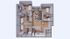 The 4 bedroom 4 bathroom classic floorplan is 1435 sq. ft.