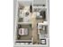 1 bed, 1 bath floor plan is 540 sq. ft.