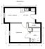 1 Bedroom Floorplan