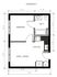 1 Bedroom Floor Plan | Luxury Apartments In Jackson Michigan | 2100 Springport Apartments